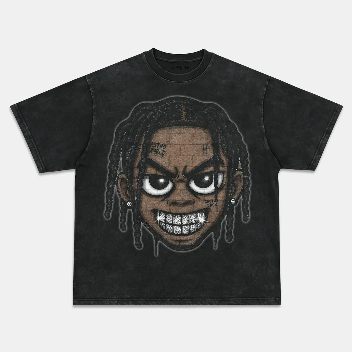 Travis Scott 'Cactus Jack Utopia' Vintage Rap Graphic Tee — product image 4