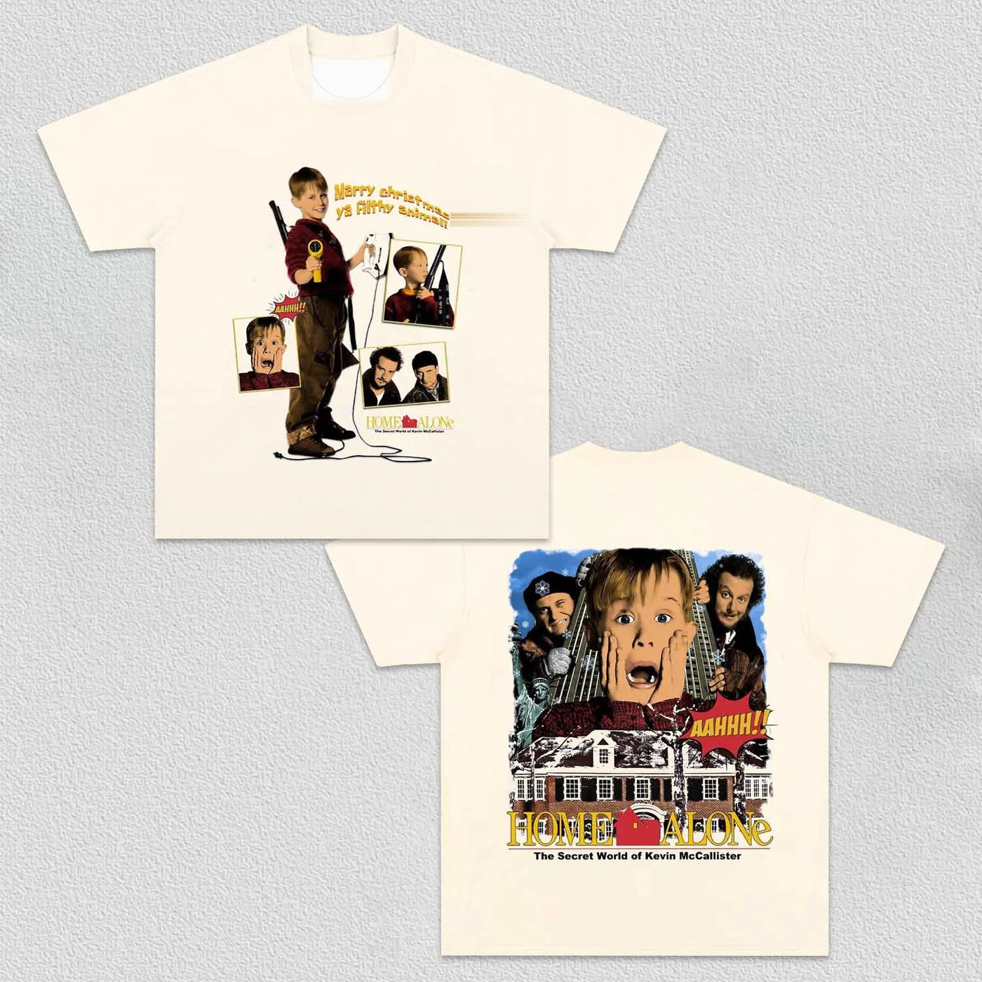 Home Alone Vintage Movie Graphic Tee — product image 4