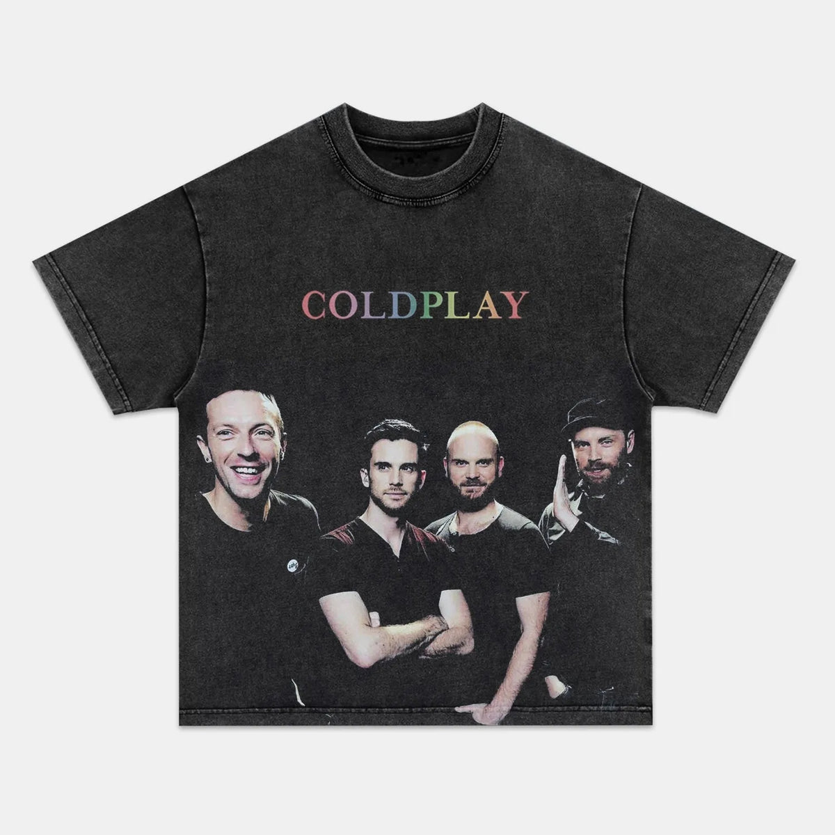 Coldplay 'Viva La Vida' World Tour Vintage Graphic Tee — product image 4