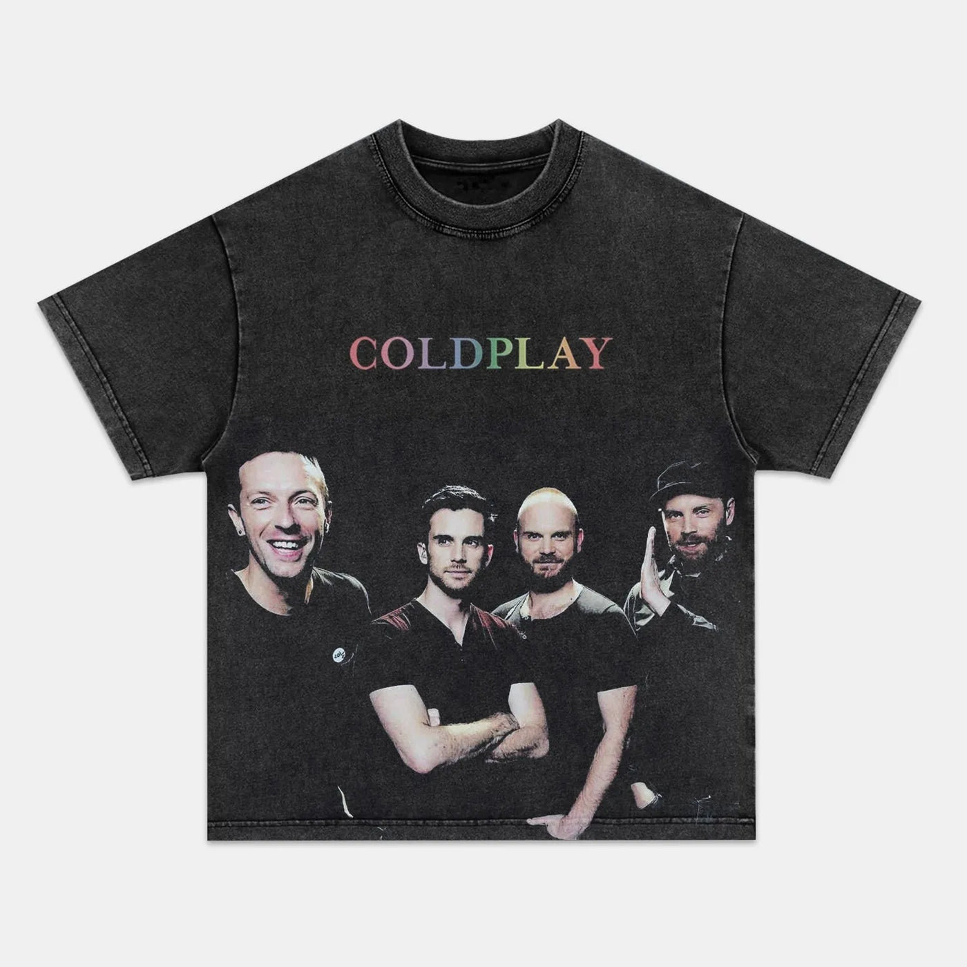 Coldplay 'Viva La Vida' World Tour Vintage Graphic Tee — product image 4