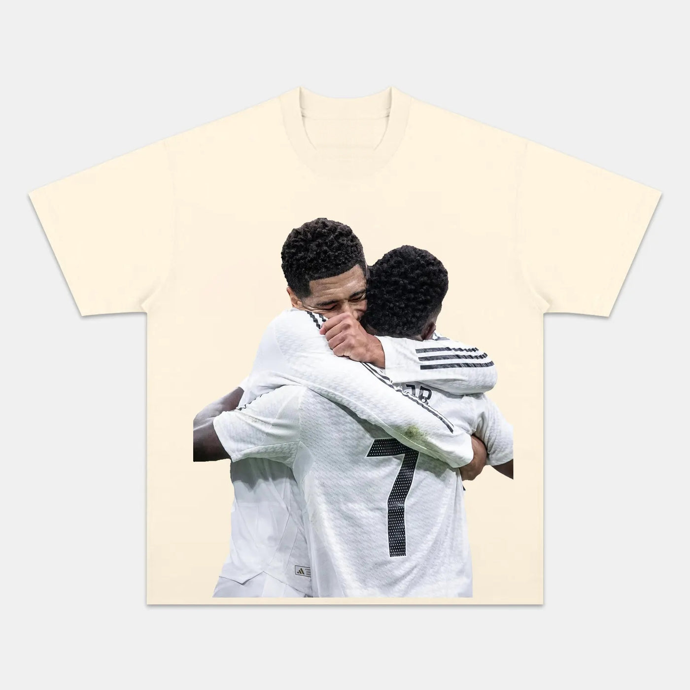 Jude Bellingham & Vinícius Jr Real Madrid Champions Graphic Tee — product image 4