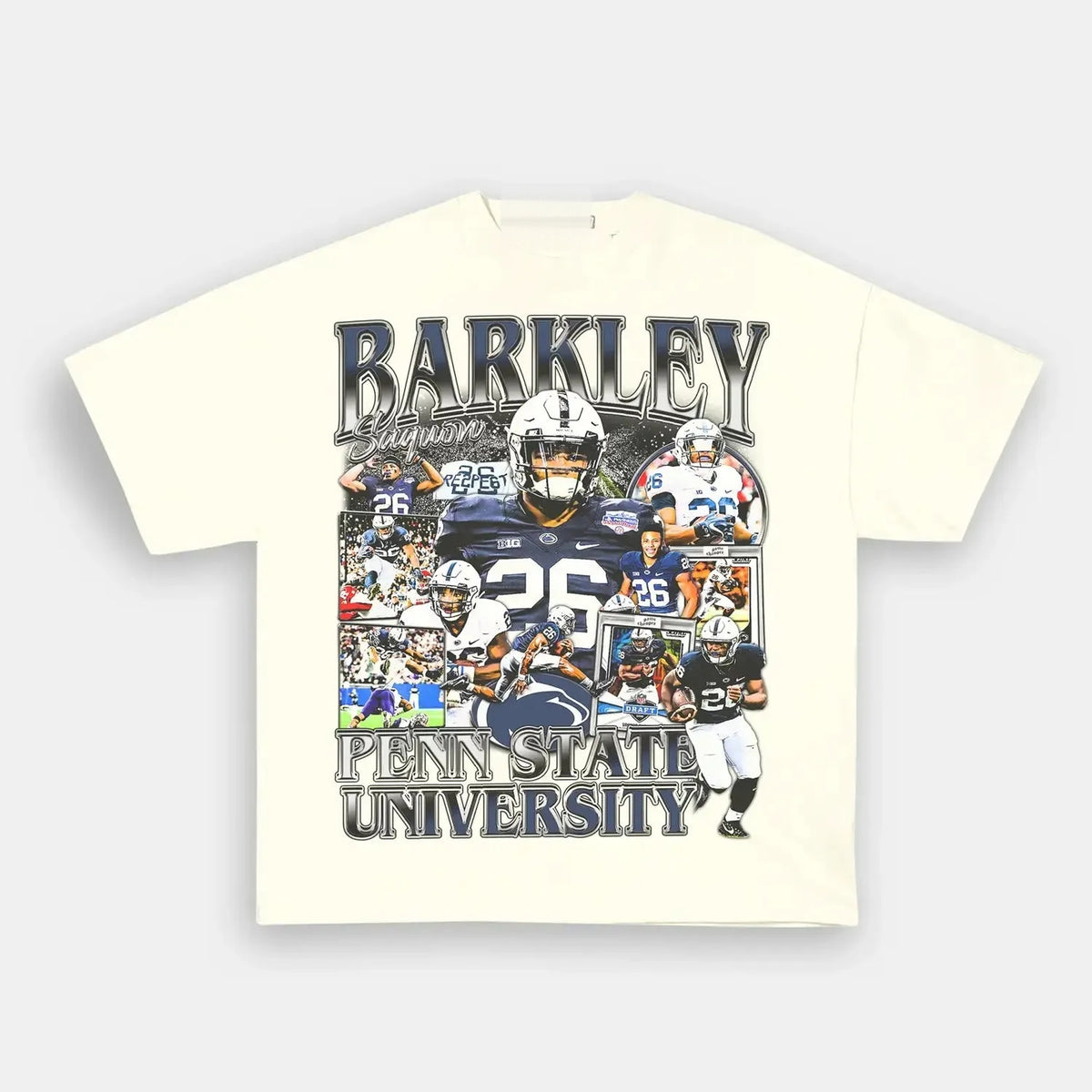 Saquon Barkley Penn State Nittany Lions Vintage Graphic Tee — product image 4
