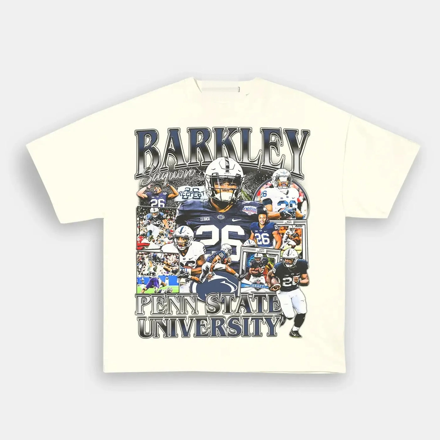 Saquon Barkley Penn State Nittany Lions Vintage Graphic Tee — product image 4