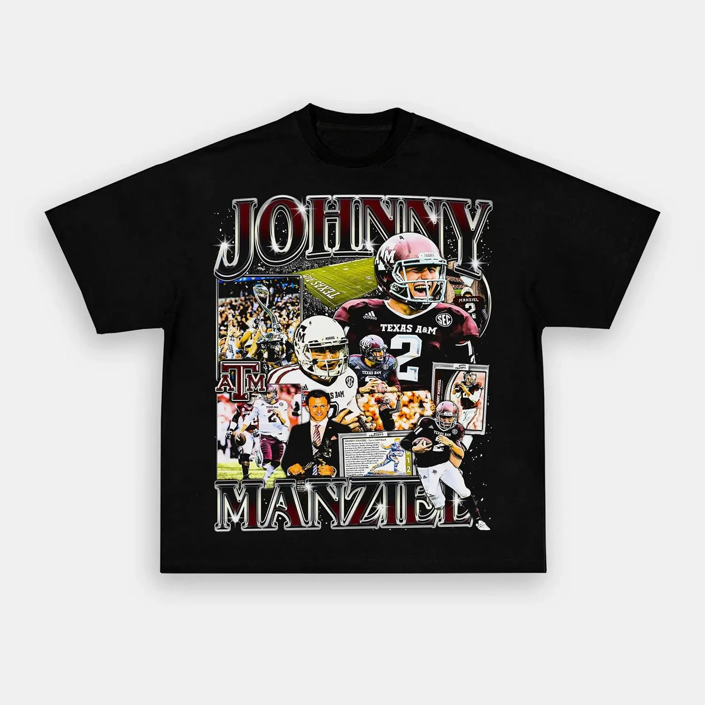 Johnny Manziel Johnny Football Vintage Heavyweight Graphic T-Shirt — product image 5