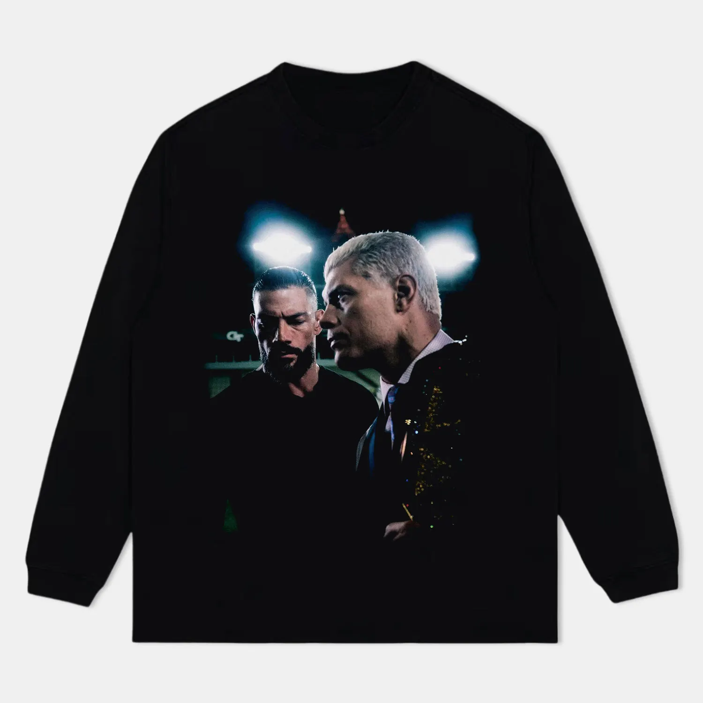 Cody Rhodes & Roman Reigns Vintage Heavyweight Graphic Long Sleeve T-Shirt — product image 1