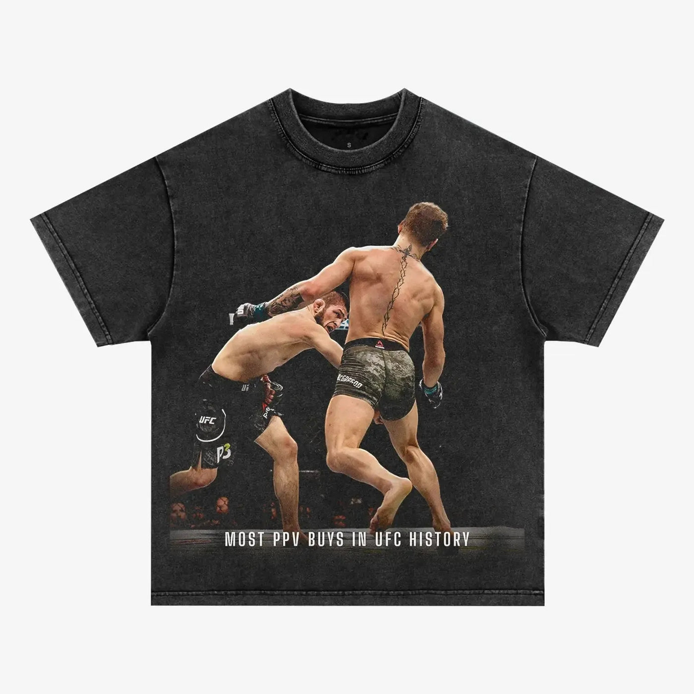 Khabib Nurmagomedov Vintage Heavyweight Graphic T-Shirt — product image 6