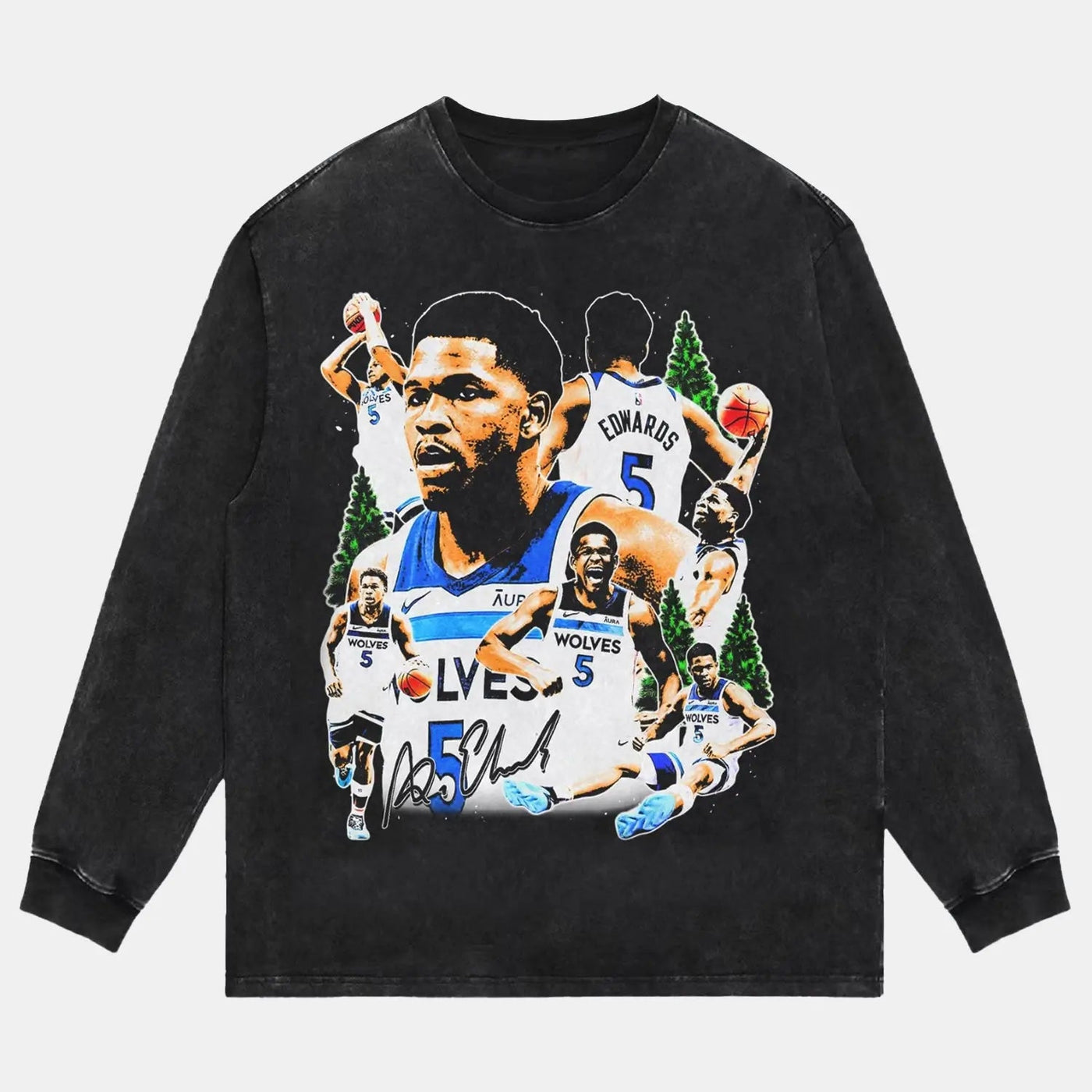 Anthony Edwards Graphic Long Sleeve — product image 6
