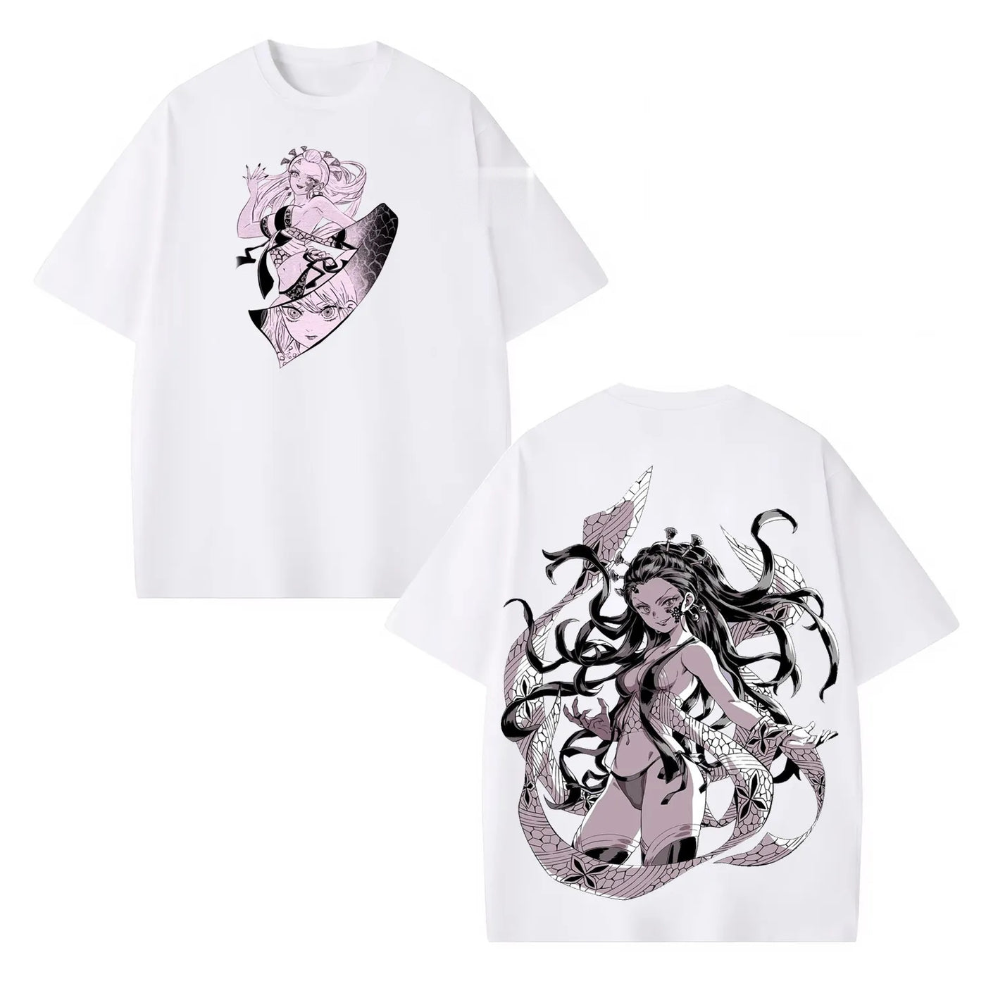 Daki Upper Moon 6 Demon Slayer Vintage Heavyweight Graphic T-Shirt — product image 6