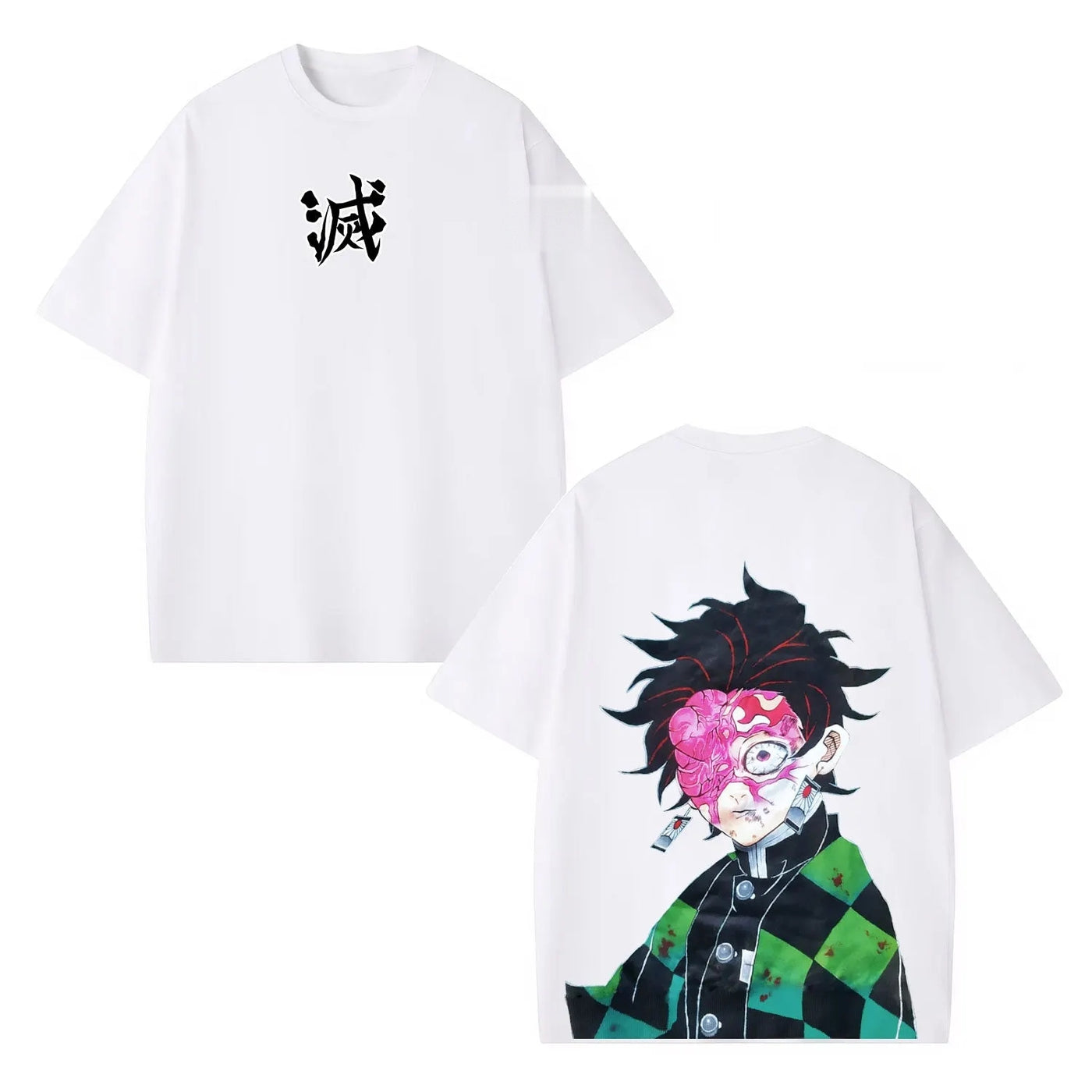 Tanjiro Kamado Demon Slayer Vintage Heavyweight Graphic T-Shirt — product image 6