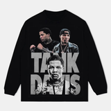 Gervonta 'Tank' Davis Vintage Heavyweight Graphic Long Sleeve T-Shirt