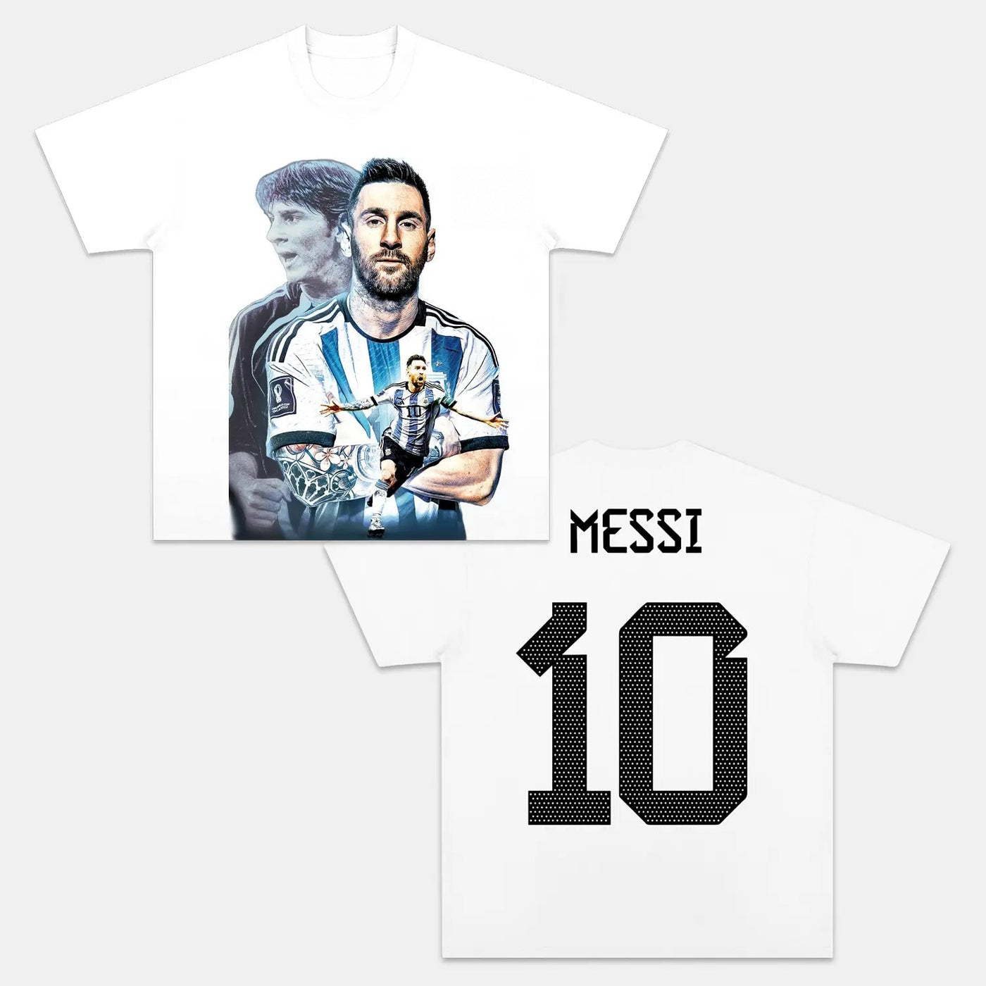 Lionel Messi 2024 Vintage Soccer Graphic Tee — product image 7