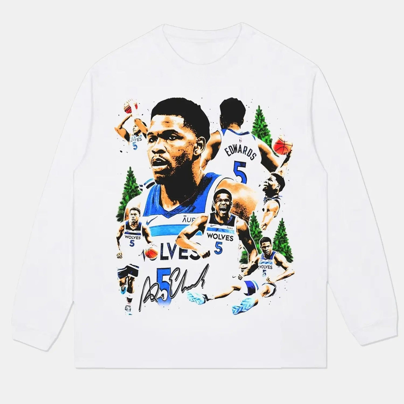 Anthony Edwards Graphic Long Sleeve — product image 7