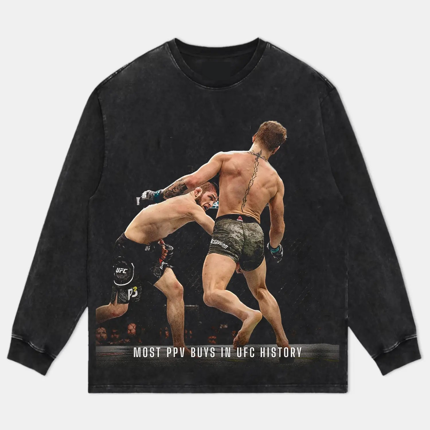 Khabib Nurmagomedov Vintage Heavyweight Graphic T-Shirt — product image 8