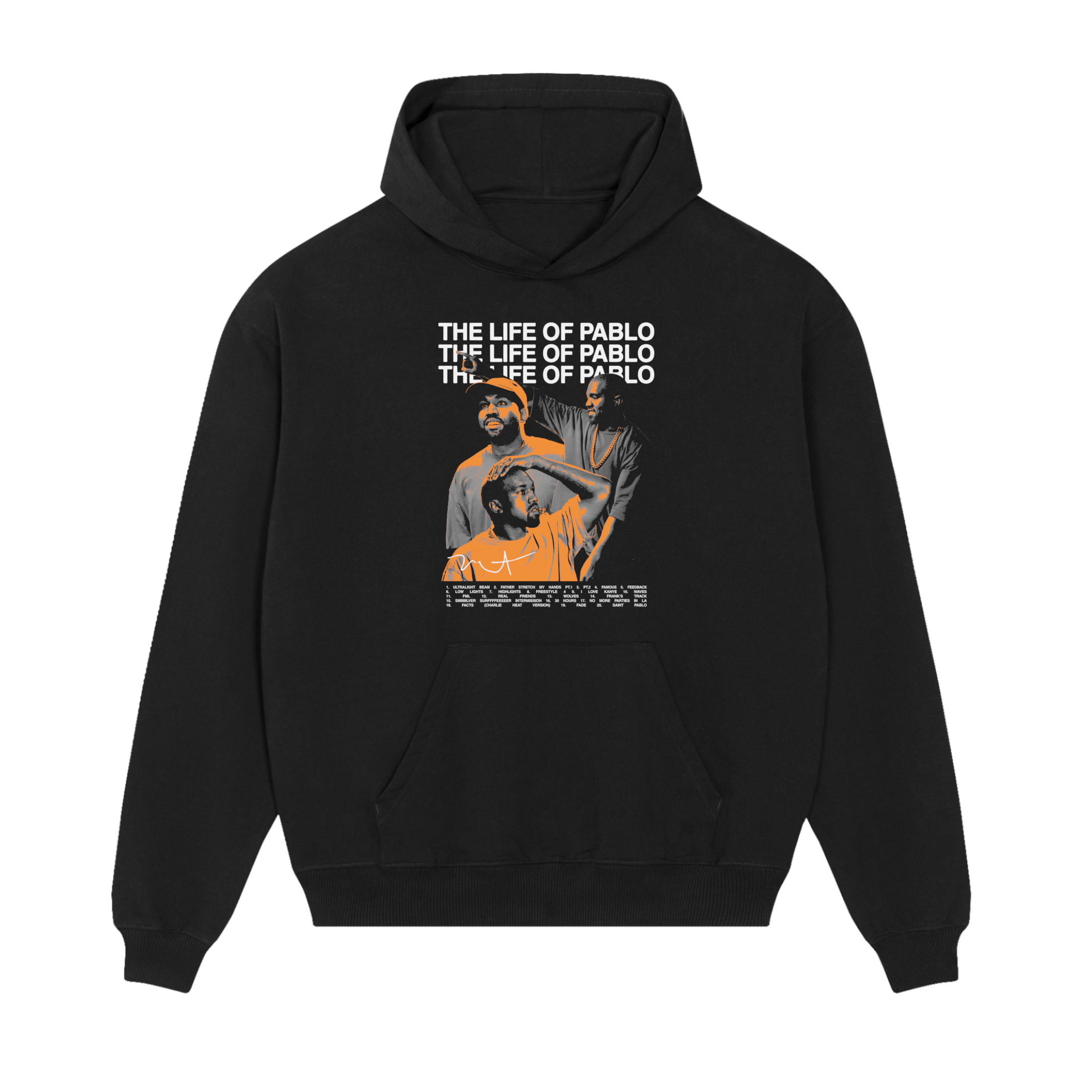 Kanye West "Life Of Pablo Album" Hoodie