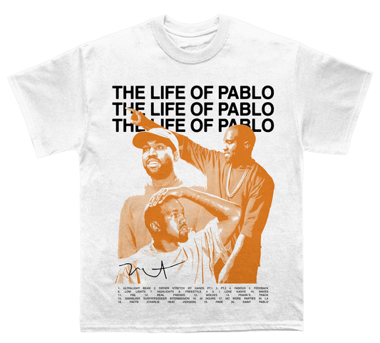 Kanye West "Life Of Pablo Album" TEE