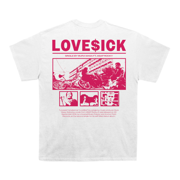 Asap Rocky "Lovesick" Back Design TEE