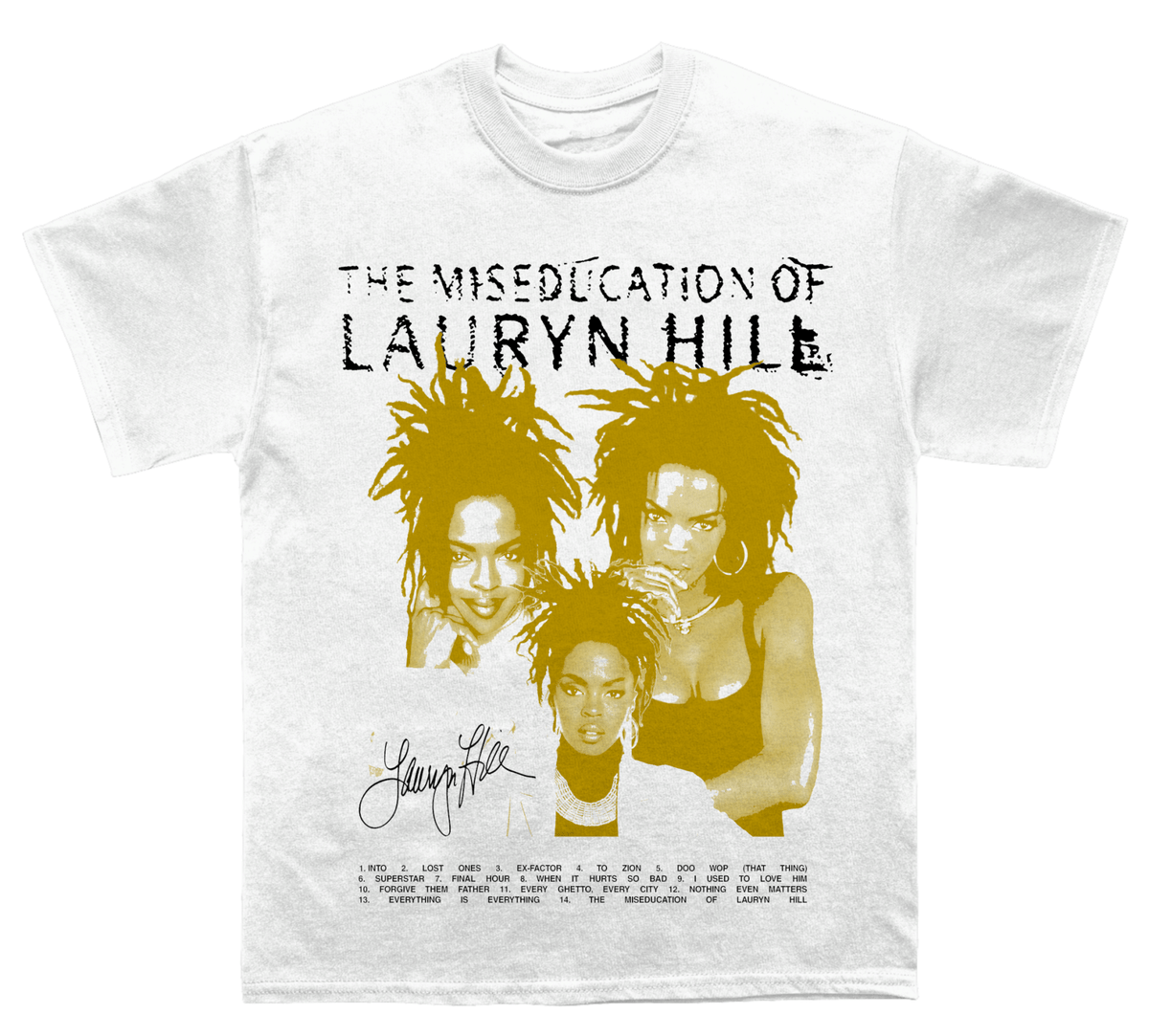 Lauryn Hill "Miseducation Album" TEE