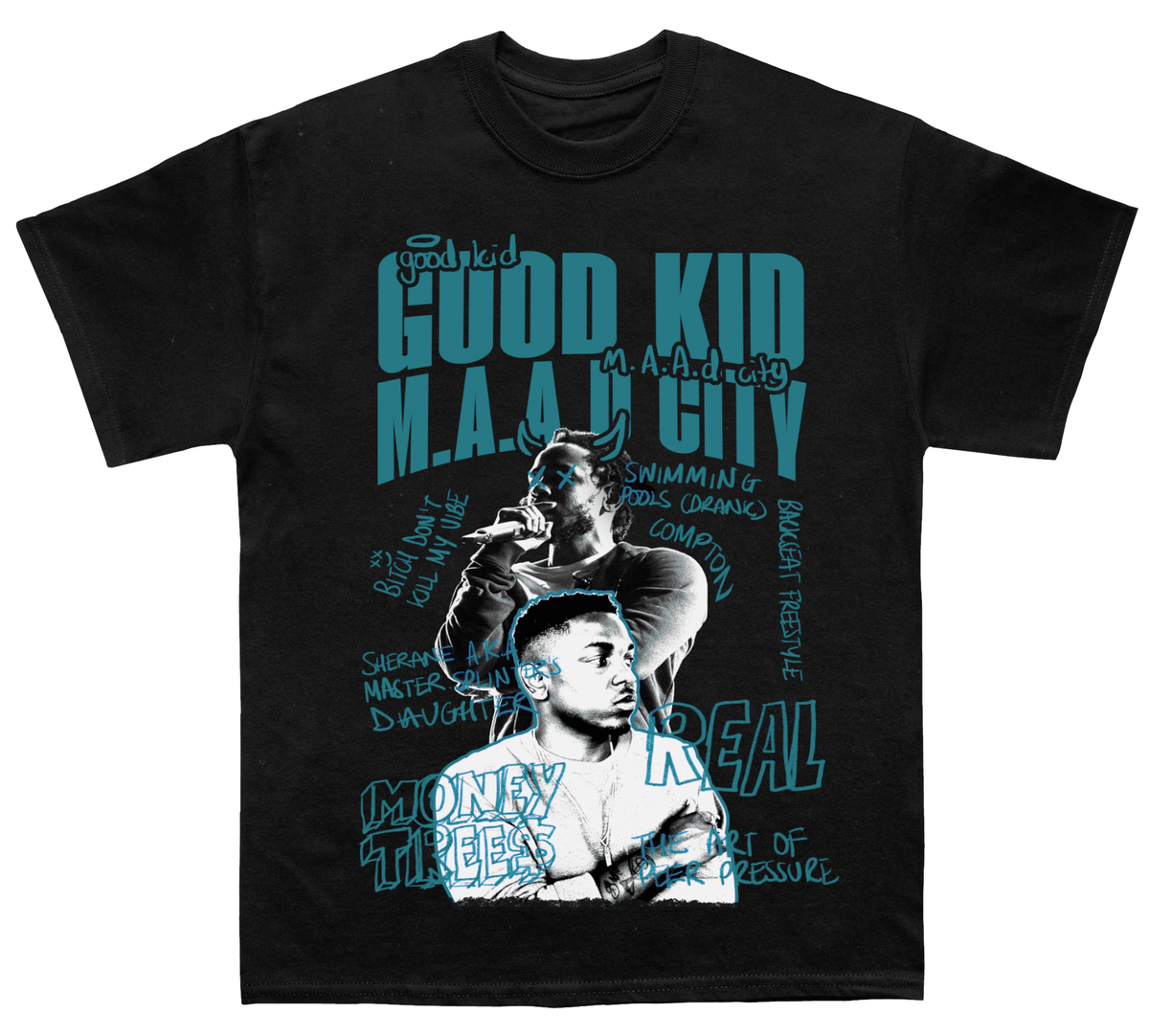 Kendrick Lamar "GKMC" Sketchbook TEE
