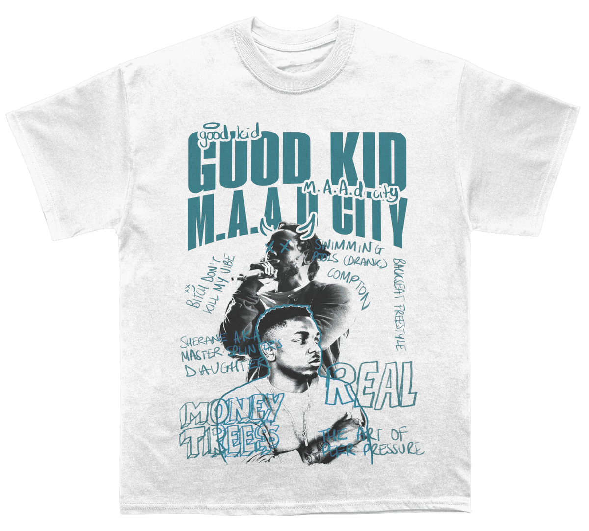 Kendrick Lamar "GKMC" Sketchbook TEE - view 2
