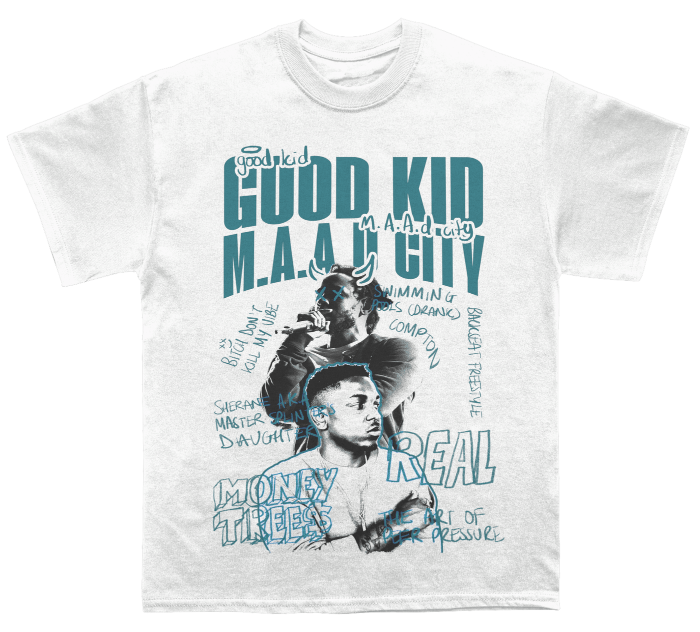 Kendrick Lamar "GKMC" Sketchbook TEE - view 2