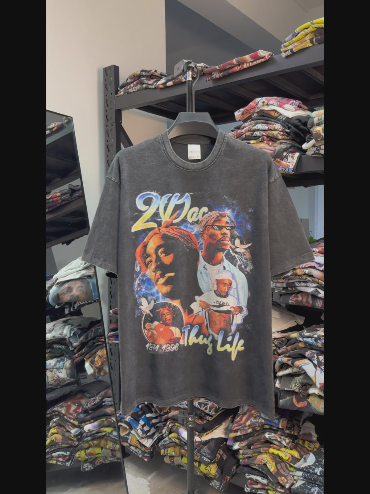 TUPAC SHAKUR ICONIC THUG LIFE SWEATSHIRT 2024 - view 3