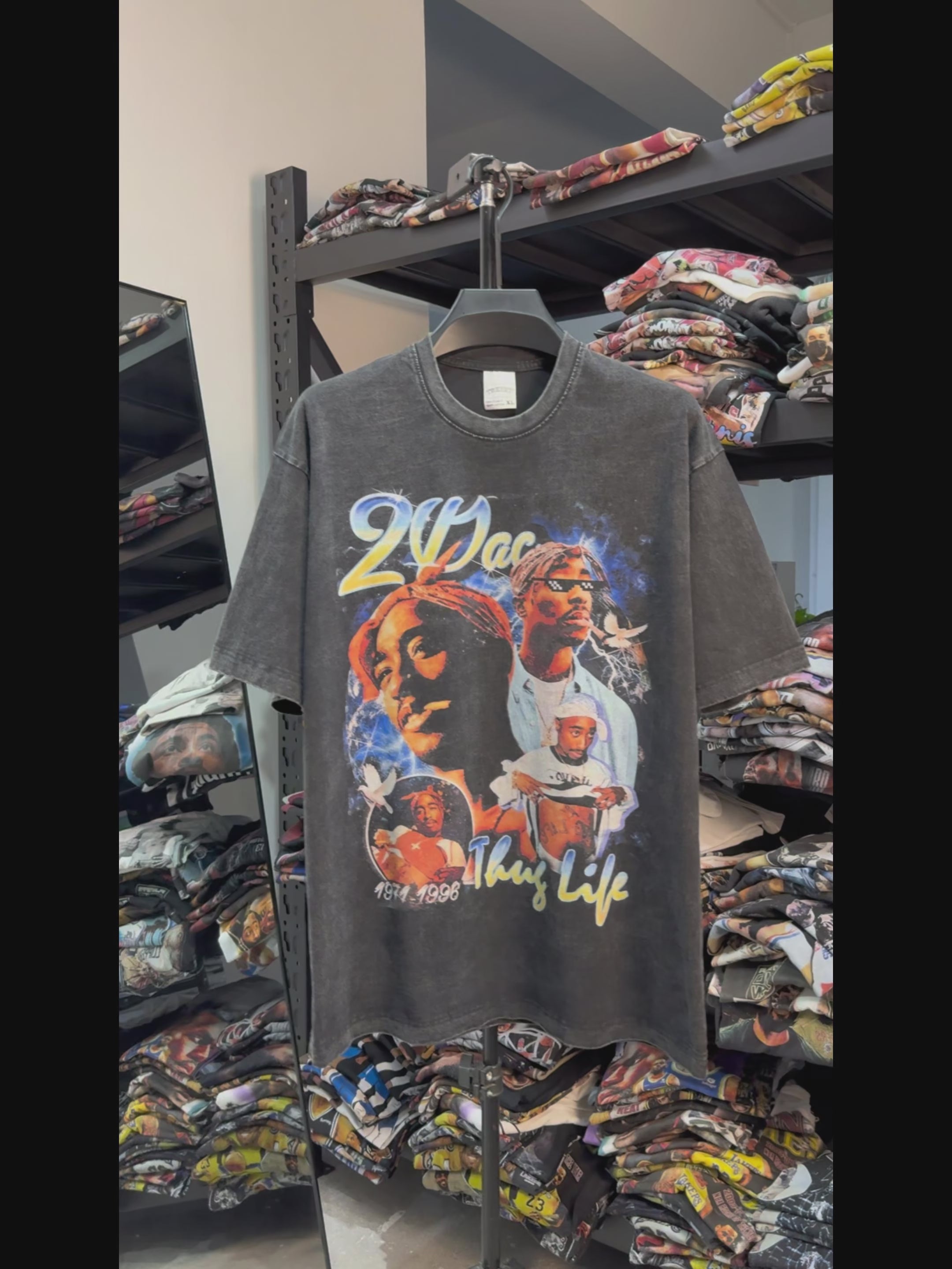 TUPAC SHAKUR ICONIC THUG LIFE SWEATSHIRT 2024 - view 3