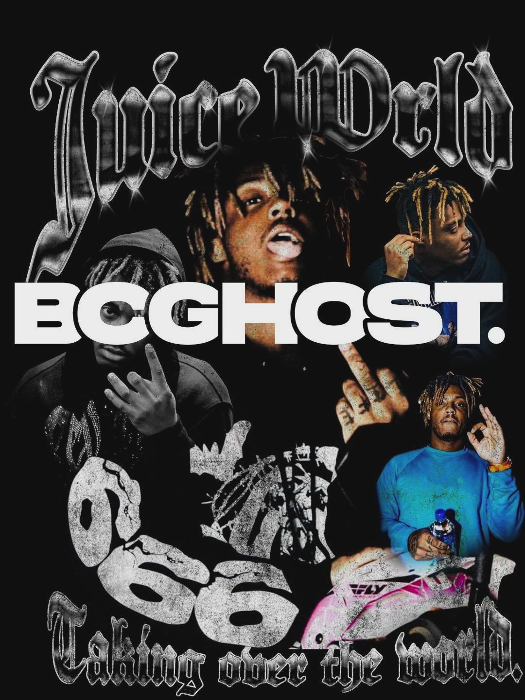 Juice wrld Cuffed 999 Hoodie 2024 - view 5