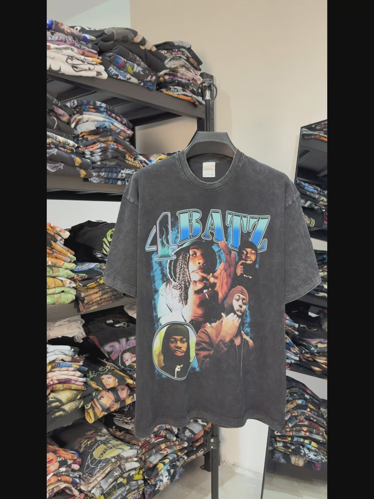 4 BATZ "ACT I STICKERZ  99" TEE 2024 - view 5