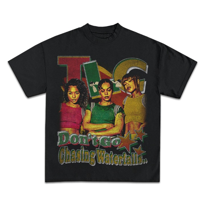TLC No Scrubs Back Design Graphic TEE - view 2