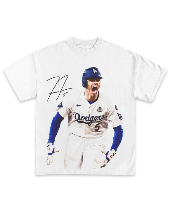 Freddie Freeman Back Design Graphic TEE