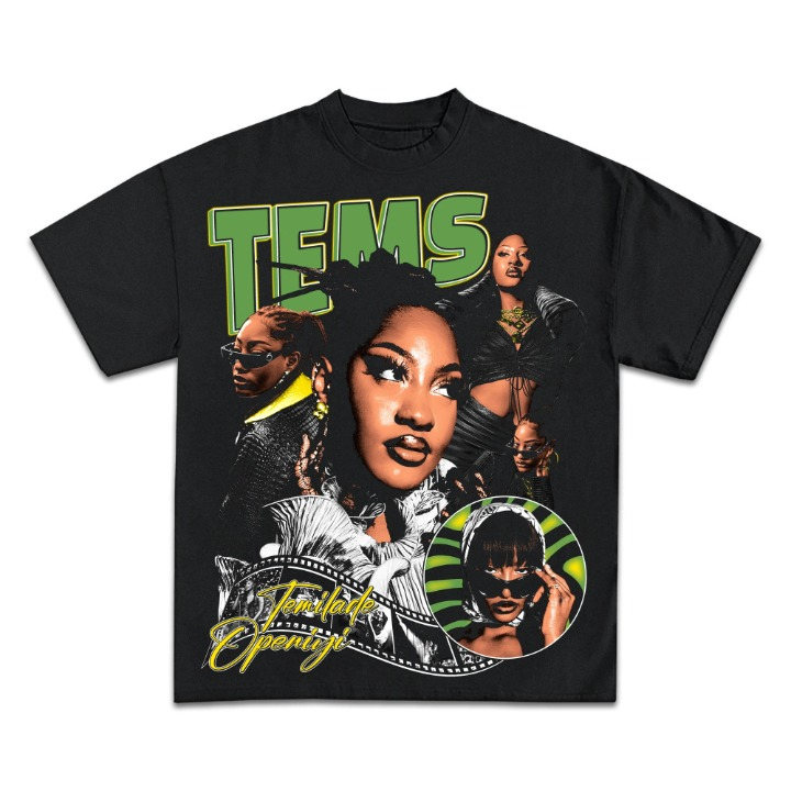 Tems Graphic TEE