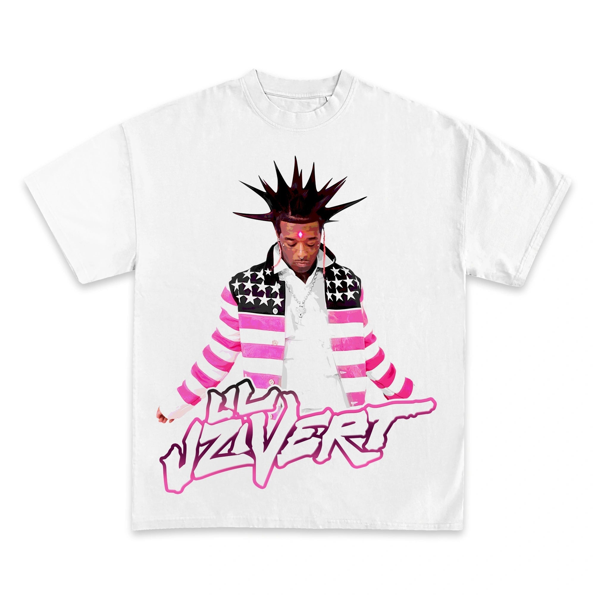 Lil Uzi "Vert Pink Tape" Graphic TEE