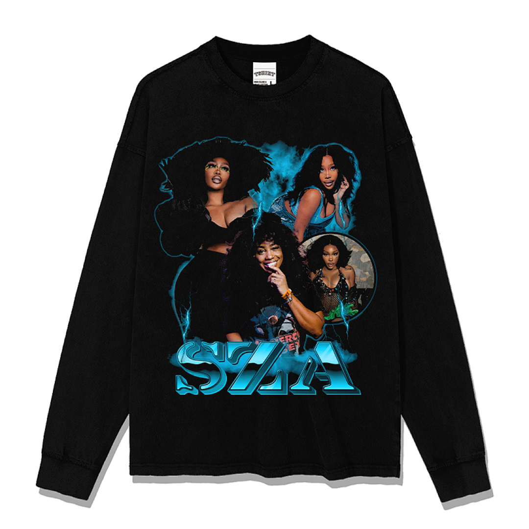 SZA Design 7277 Sweatshirt - Black