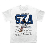 Sza "S.O.S" Sketchbook TEE
