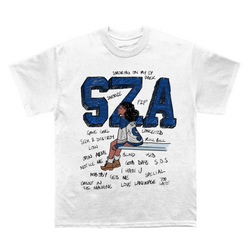 Sza "S.O.S" Sketchbook TEE