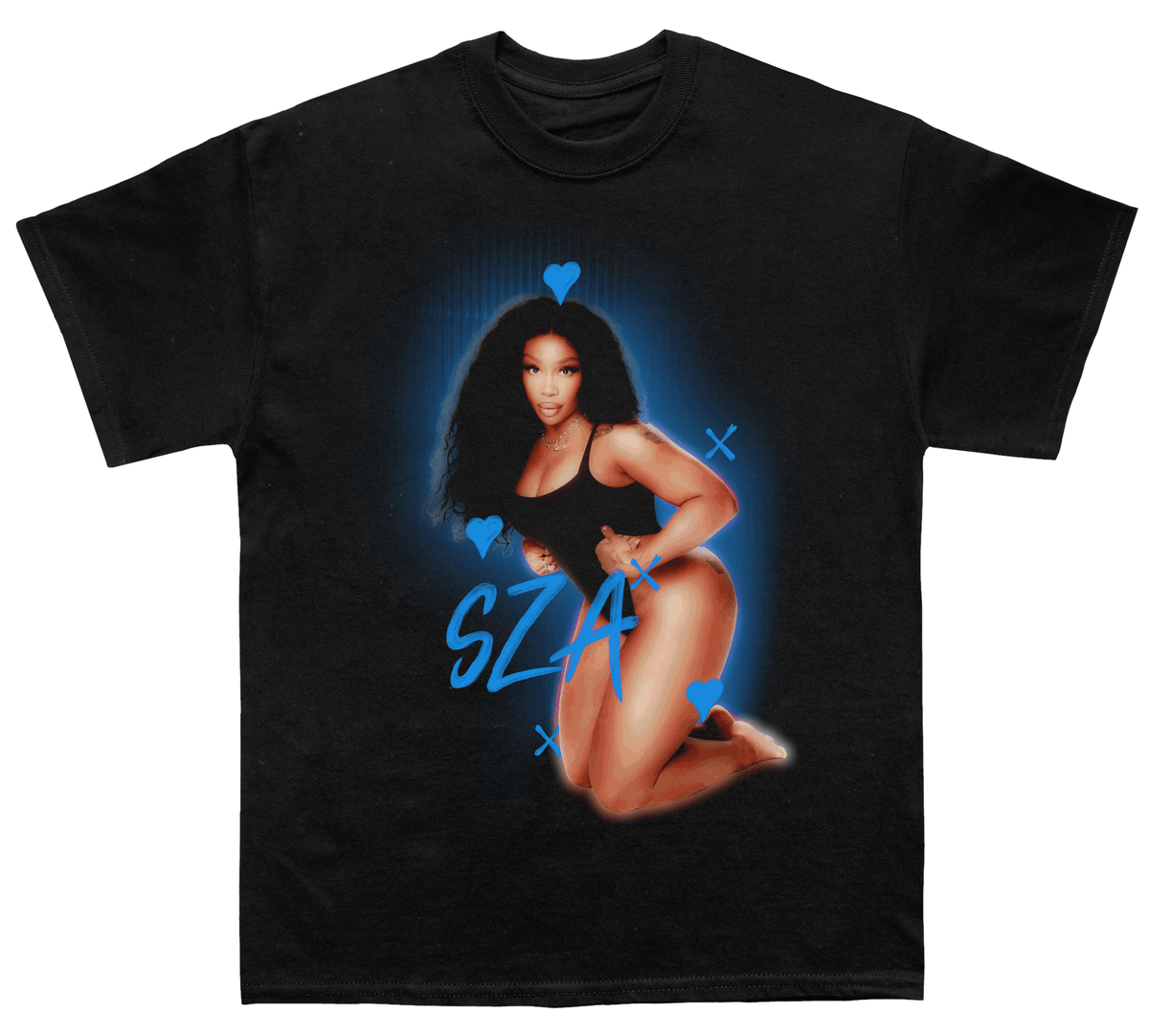 Sza "Blue Hearts" TEE - view 2