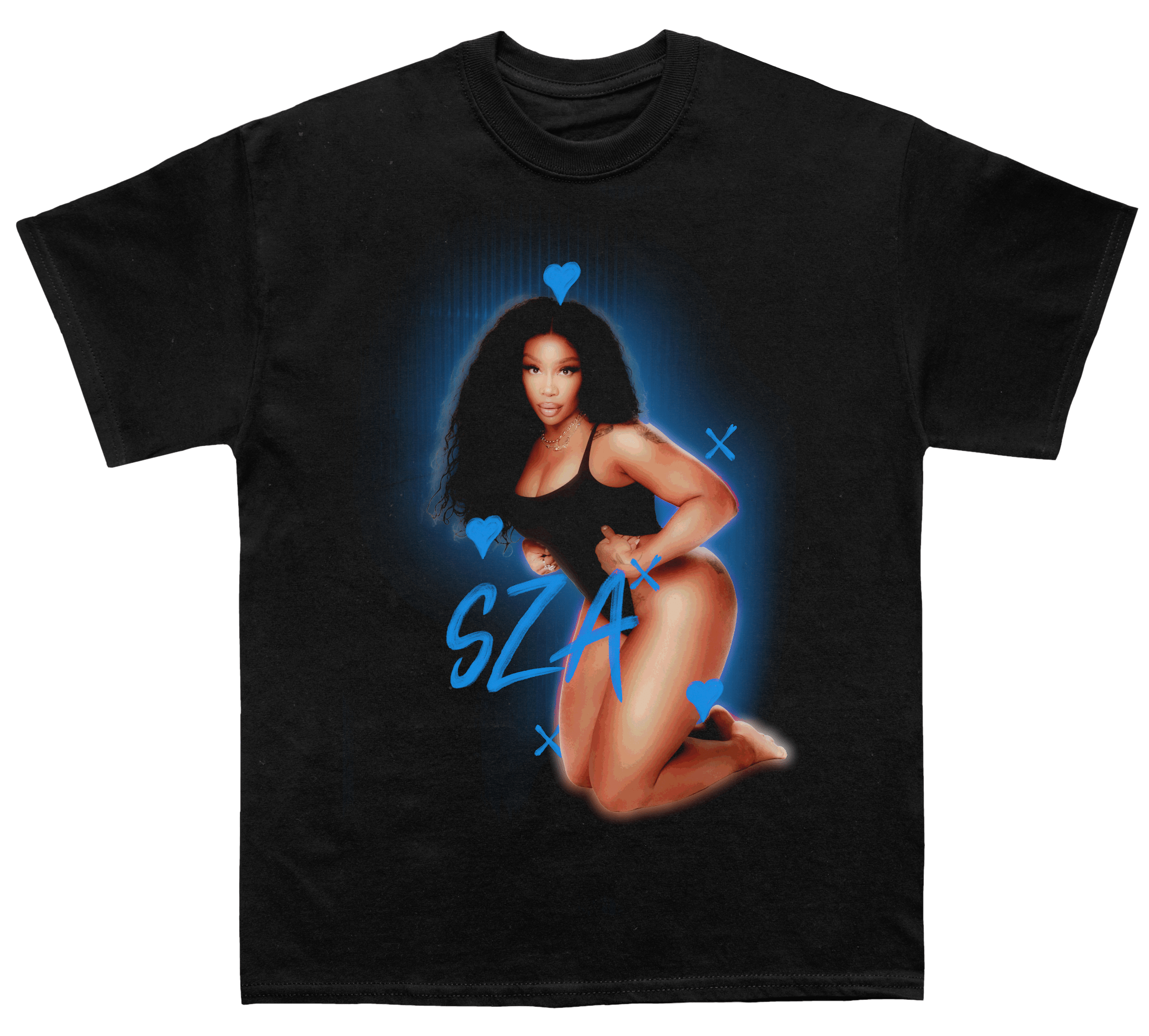 Sza "Blue Hearts" TEE - view 2