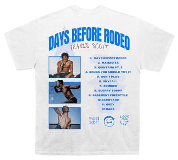 Travis Scott "Days Before Rodeo" Backprint TEE