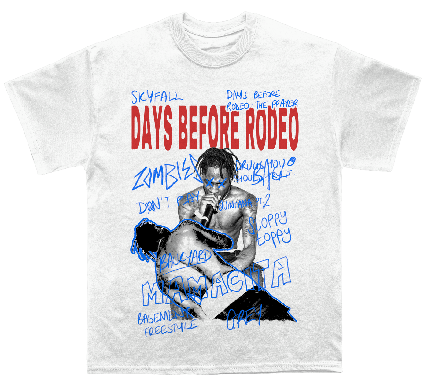 Travis Scott "Days Before Rodeo" Sketchbook TEE - view 2
