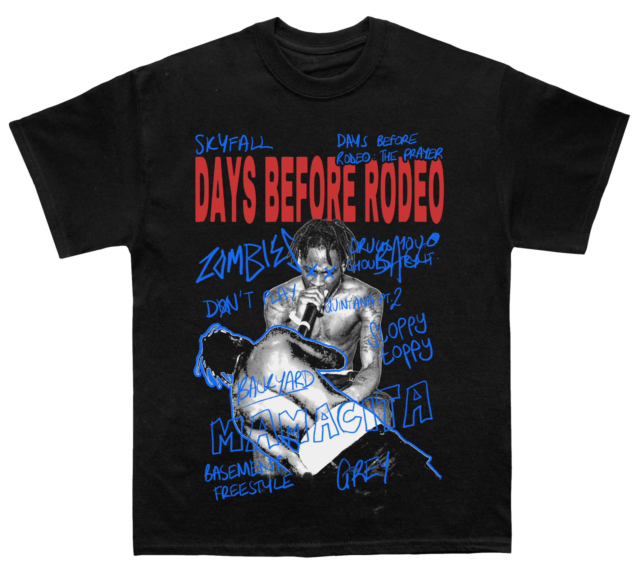 Travis Scott "Days Before Rodeo" Sketchbook TEE