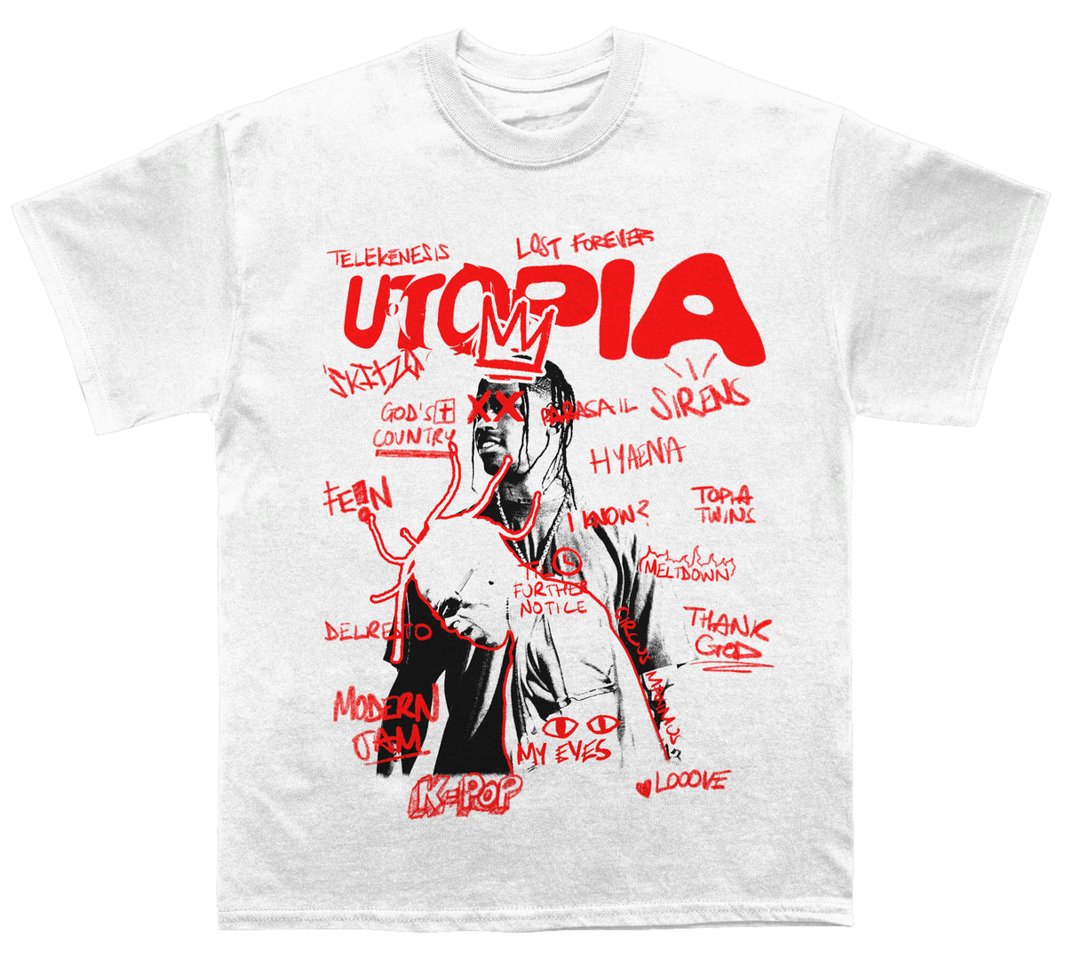 Travis Scott "Utopia Sketchbook" TEE - view 2