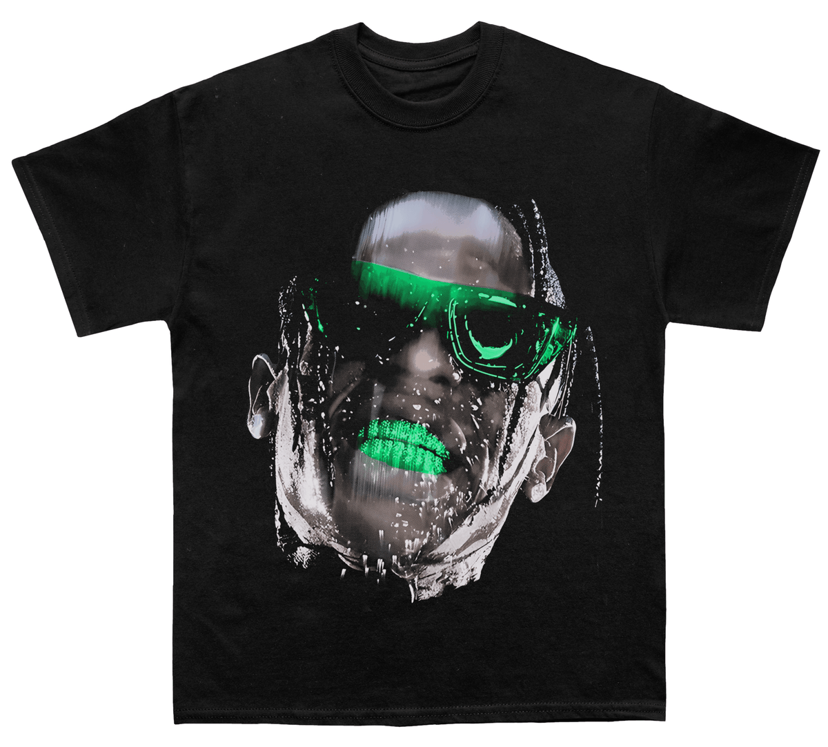 Face Russian Rapper Merch Travis Scott “Utopia” Face TEE | 6ix Merchandise