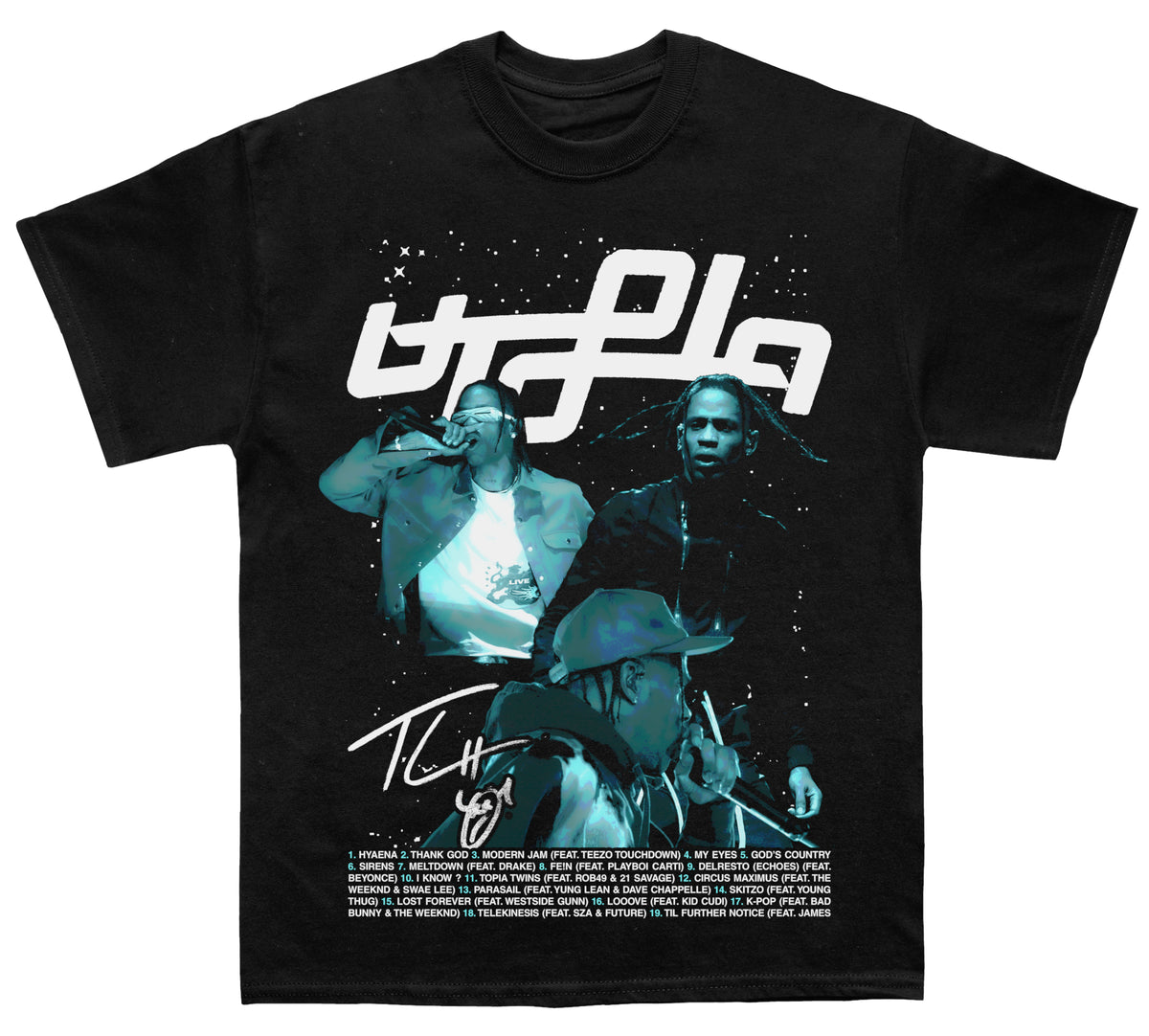 Travis Scott "Utopia Album" TEE