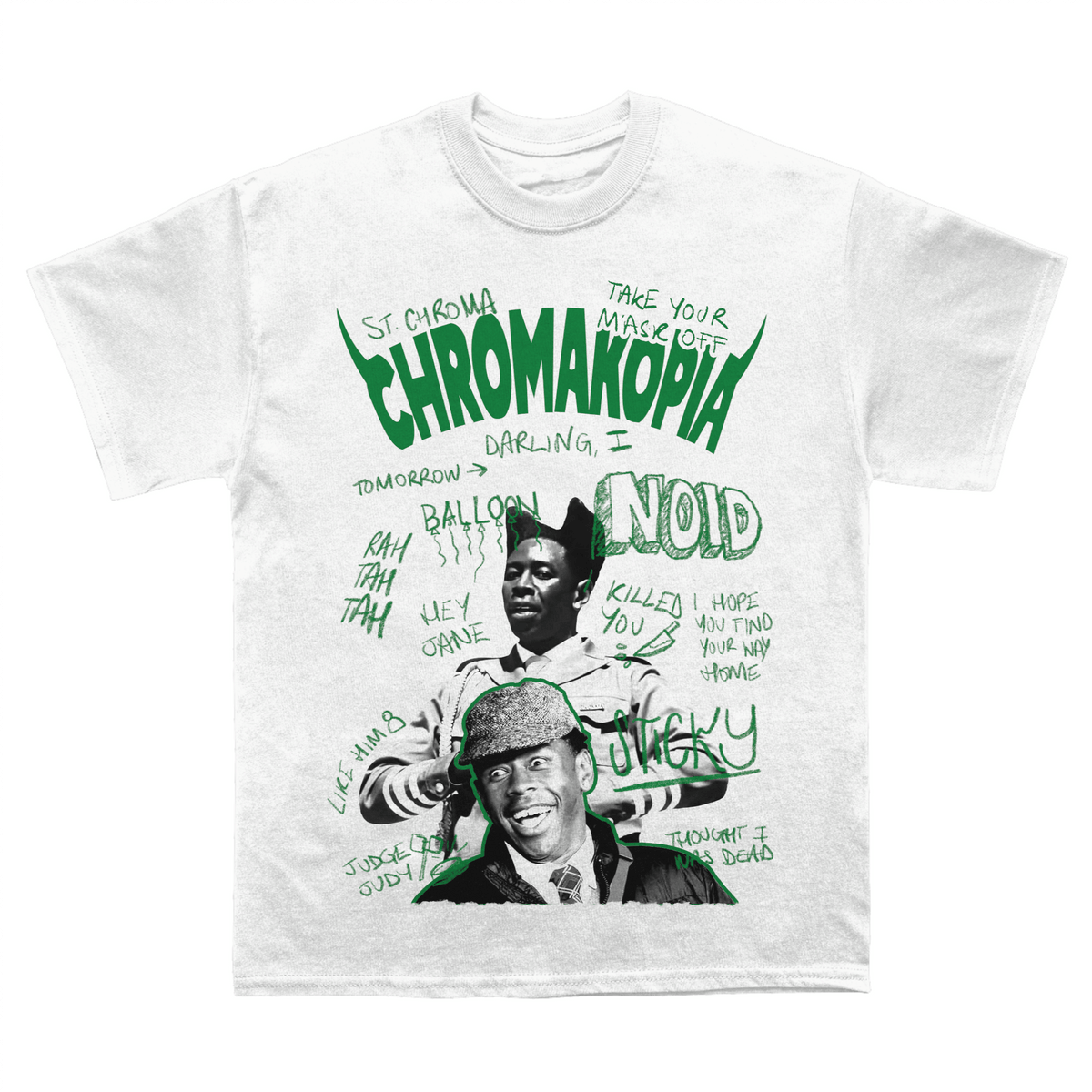 Tyler The Creator "Chromakopia Sketchbook" TEE - view 2