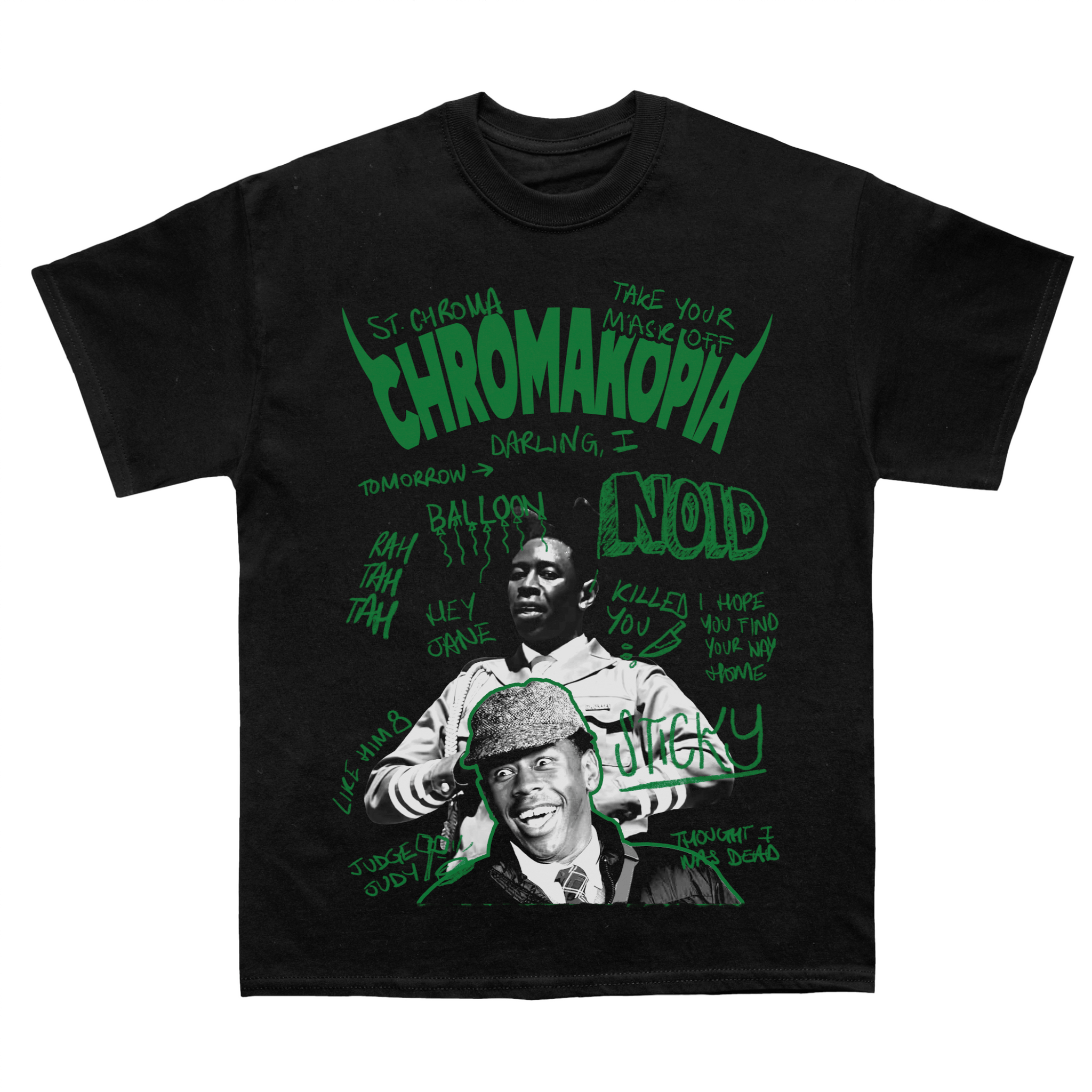 Tyler The Creator "Chromakopia Sketchbook" TEE