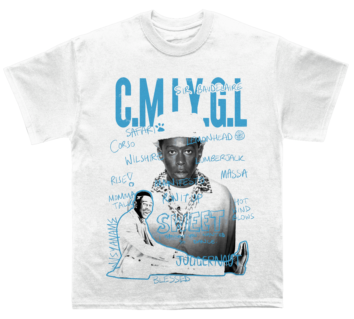 Tyler The Creator "Call Me if You Get Lost" Sketchbook TEE - view 2