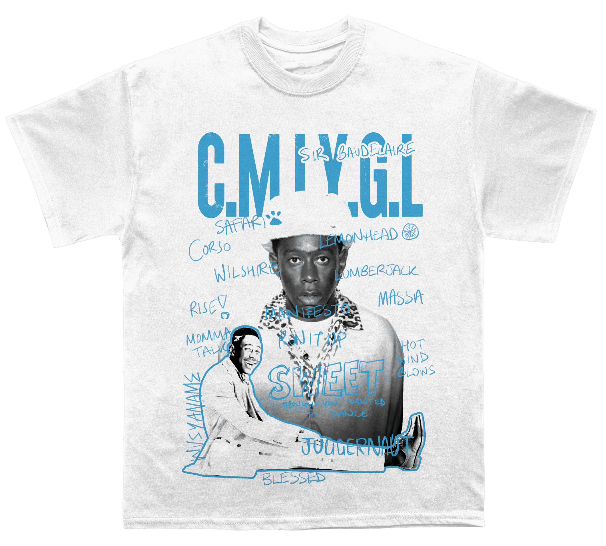 Tyler The Creator "Call Me if You Get Lost" Sketchbook TEE - view 2