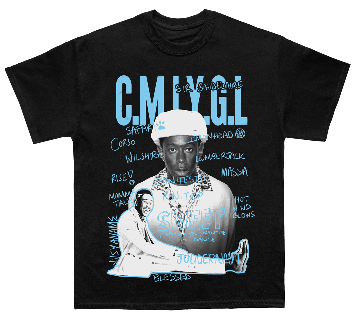Tyler The Creator "Call Me if You Get Lost" Sketchbook TEE