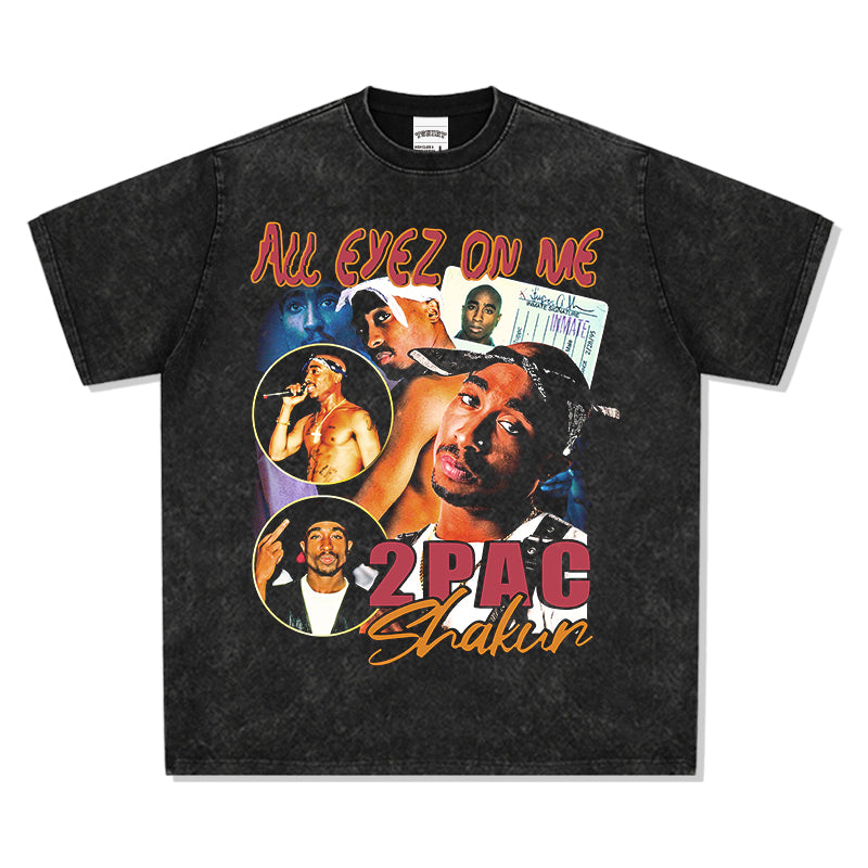 All Eyez On Me By Tupac Shakur Tee - view 3
