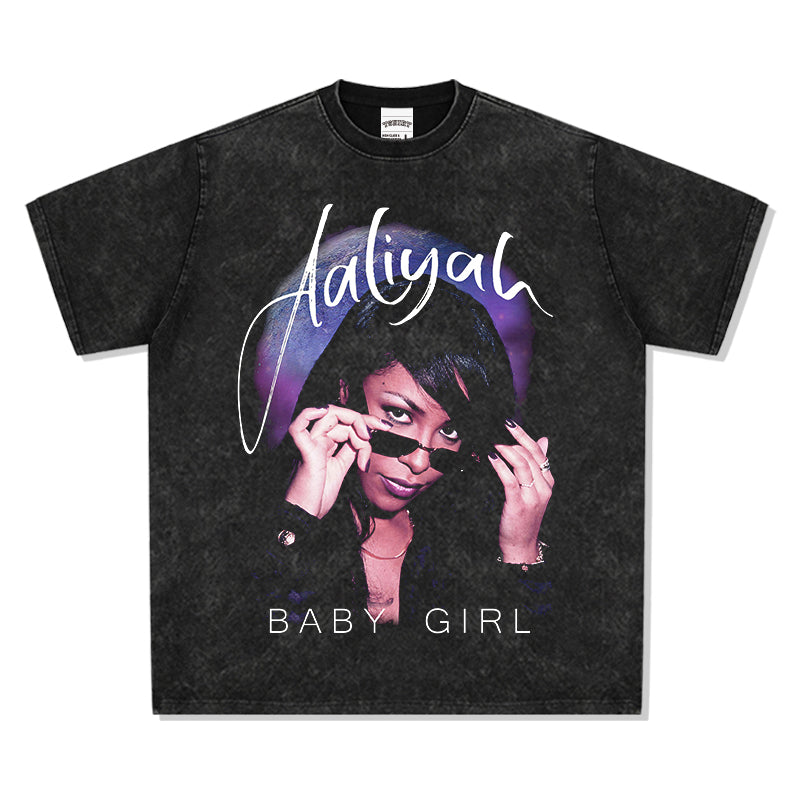 Baby Girl By Aaliyah Tee - view 3